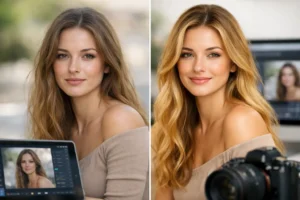 Before After Color Correction Results